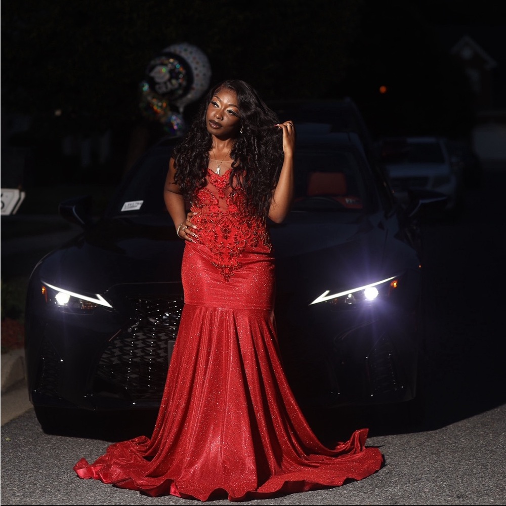 Red Ana Gown from Alglist - WORN ONCE - PROM DRESS